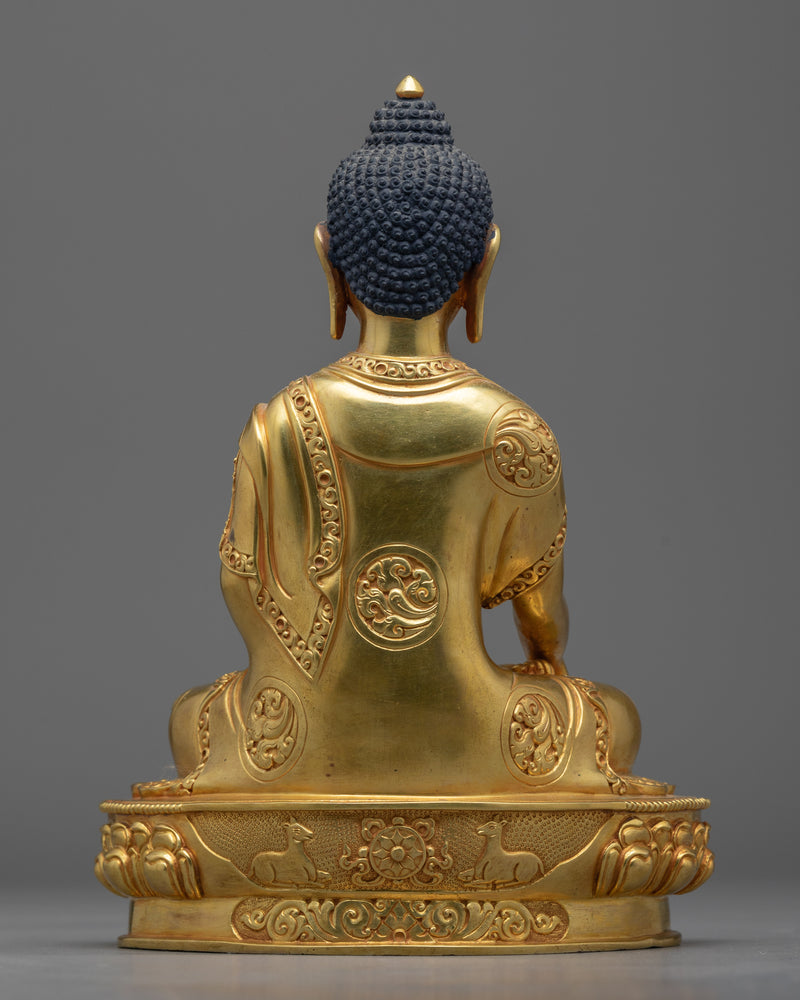 Serene Shakyamuni Buddha Statue | Handcrafted Meditation Companion