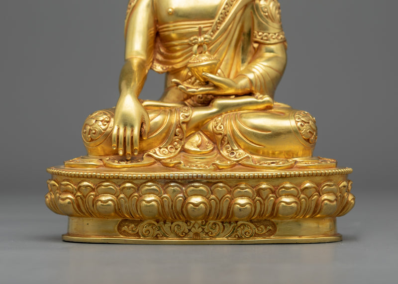 Serene Shakyamuni Buddha Statue | Handcrafted Meditation Companion