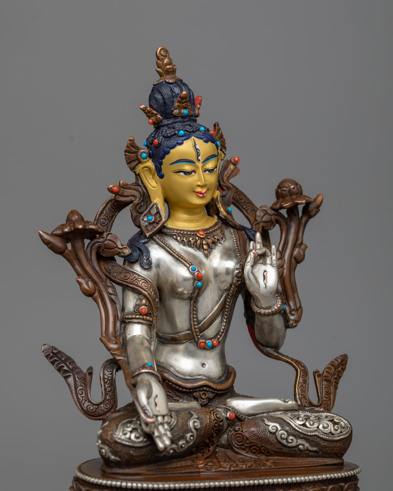 White Tara Longevity Goddess | Beacon of Longevity and Compassion