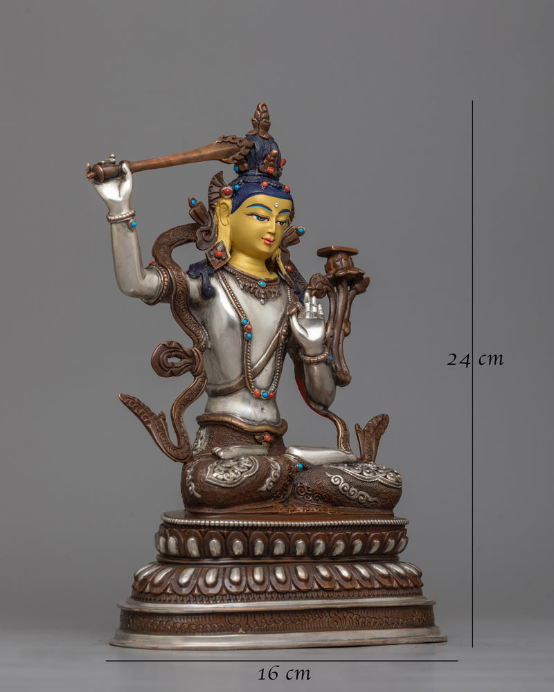 manjushri-handcrafted statue