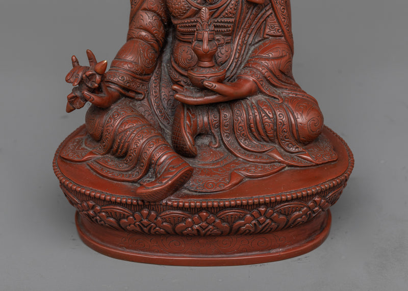 Sacred 10 Inch Guru Rinpoche Statue | Guardian of Vajrayana Wisdom