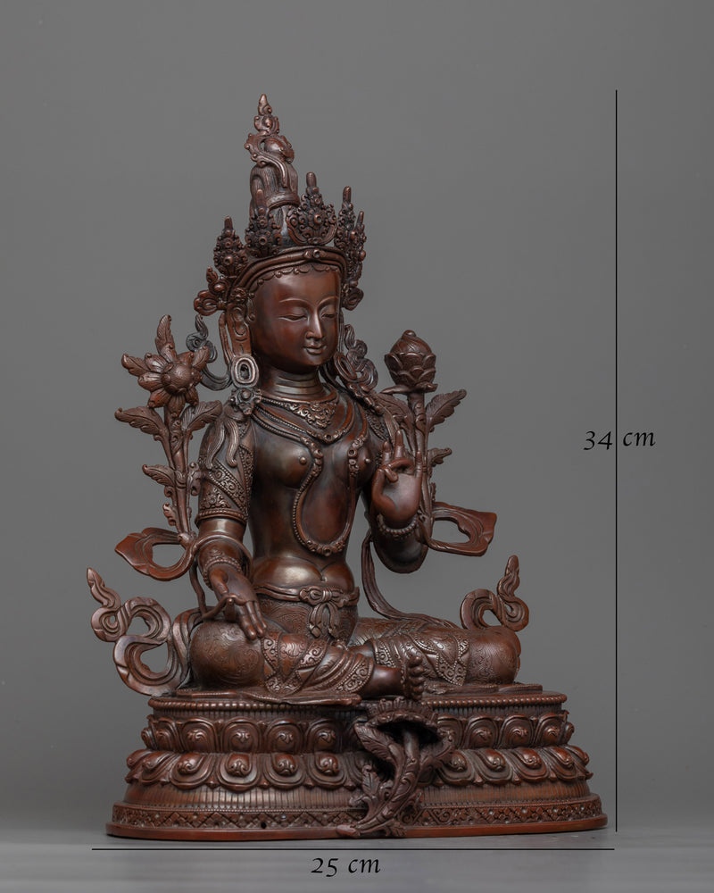 Green Tara Maa Statue | Elevate Your Sacred Space