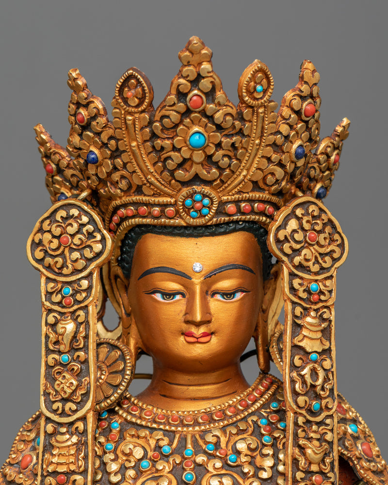 crown-buddha-shakyamuni-seated-in-meditation