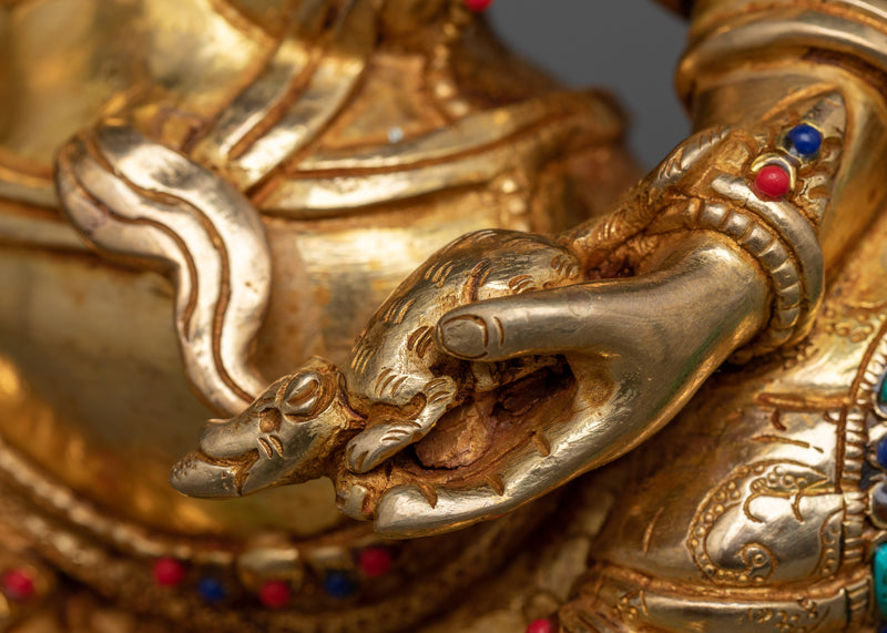 Opulent Wealth Deity Namtoshe Statue | Beacon of Prosperity and Generosity