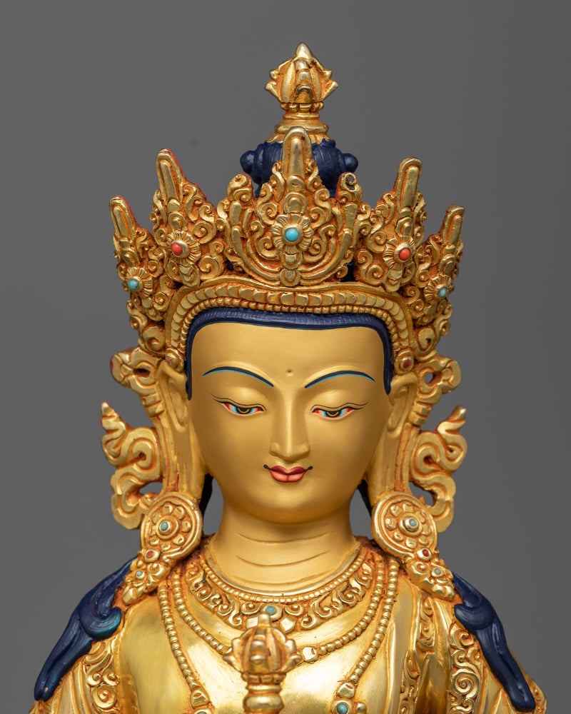 Illuminating Primordial Buddha Vajrasattva Statue | Essence of Purification