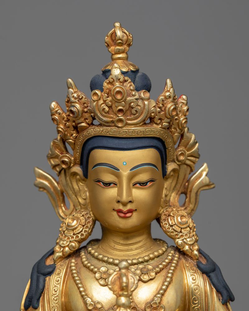 primordial buddha vajrasattva statue