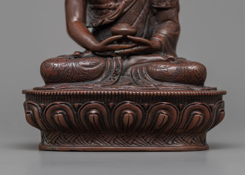 Serene Amitabha Buddha Sculpture | Emblem of Infinite Light