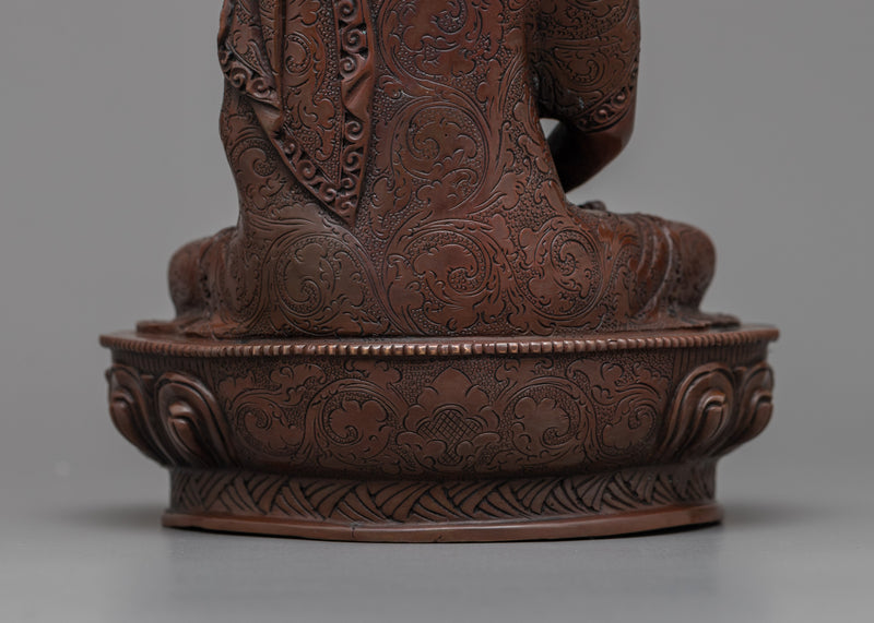 Serene Amitabha Buddha Sculpture | Emblem of Infinite Light