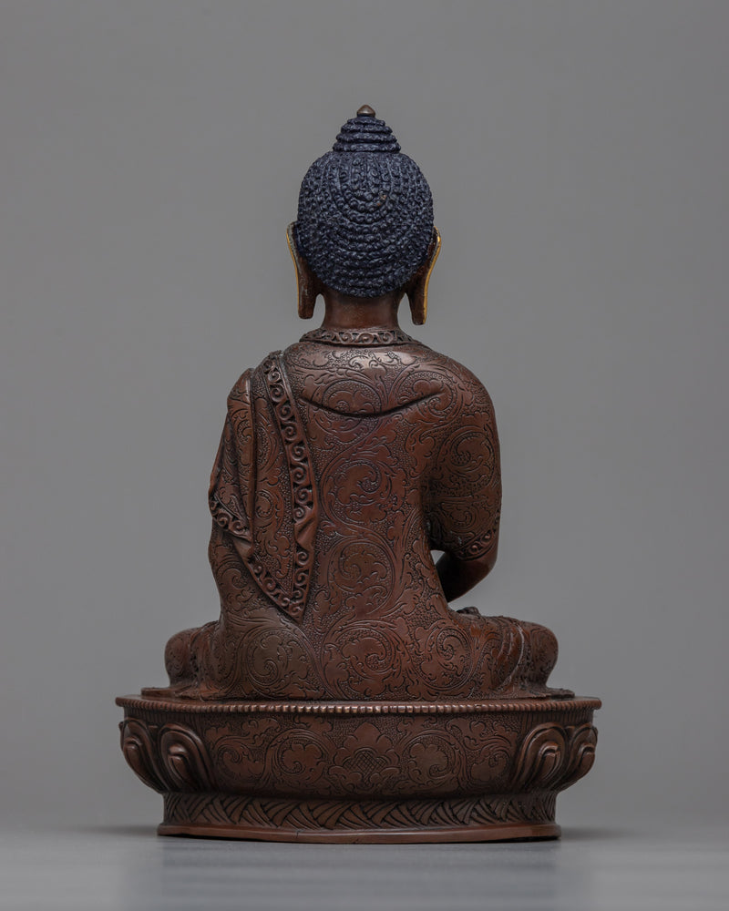 Serene Amitabha Buddha Sculpture | Emblem of Infinite Light