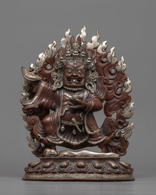 mahakala-bernagchen-oxidized sculpture