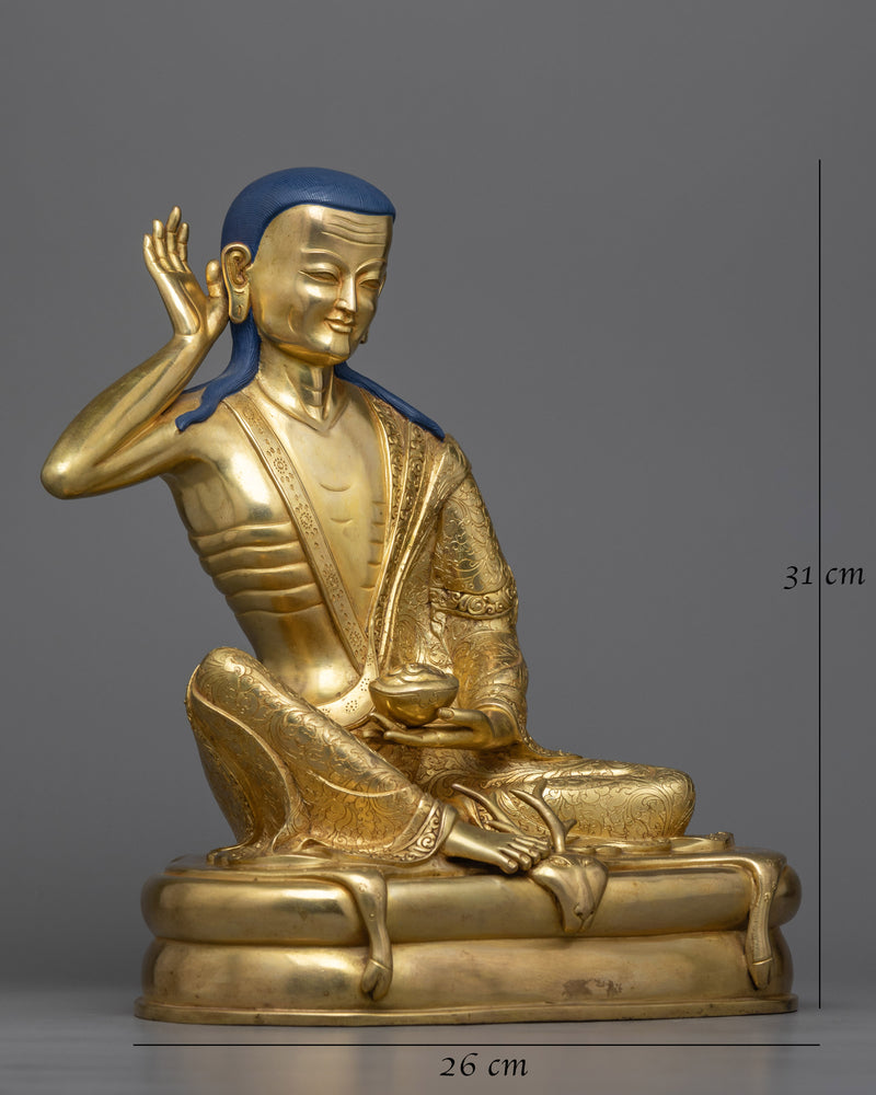 milarepa-golden statue