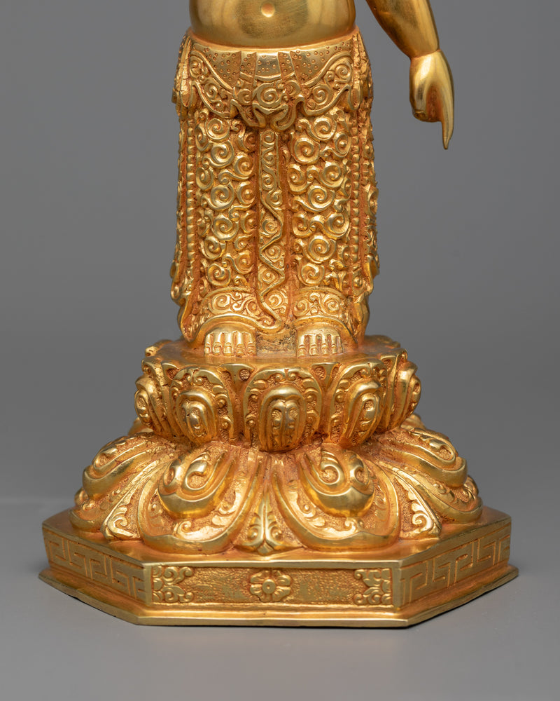 Radiant Baby Buddha Sculpture | Dawn of Enlightenment