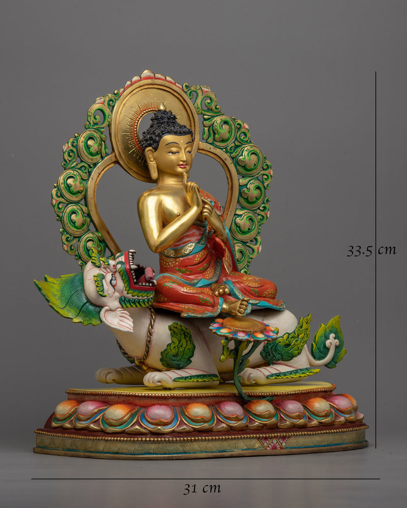 vairocana-seated upon lion