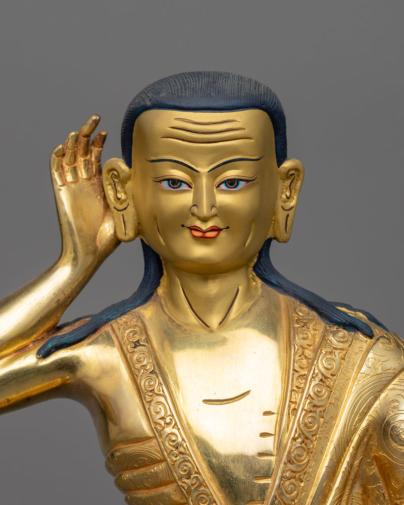 milarepa-copper statue