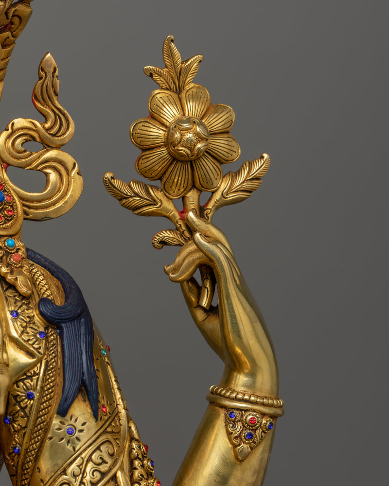 Four-Armed Chenrezig Statue | Enrich Your Spiritual Journey