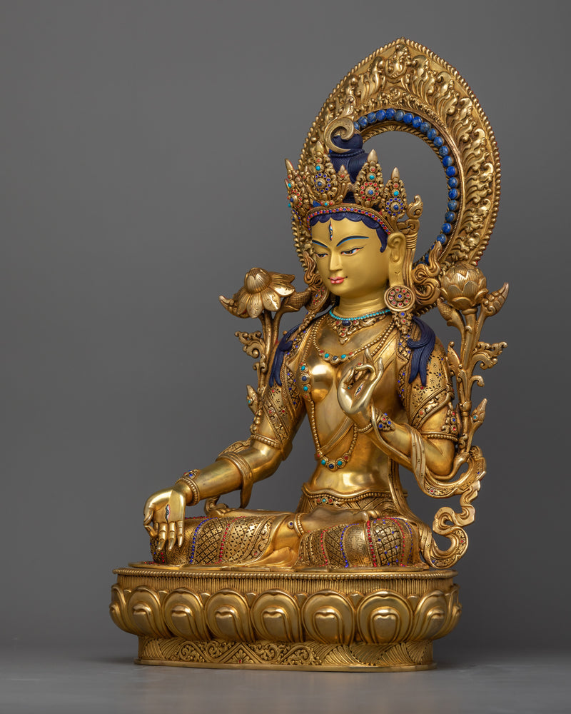 tibetan-white-tara-sculpture