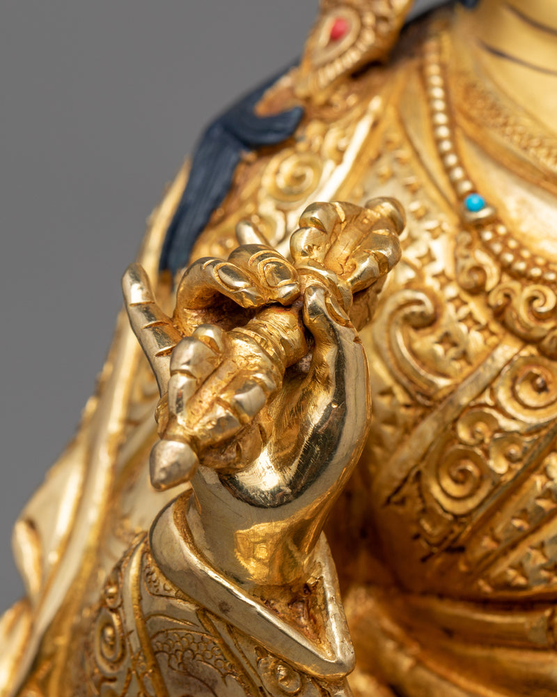 Guru Rinpoche 38cm Statue | Master of Himalayan Wisdom