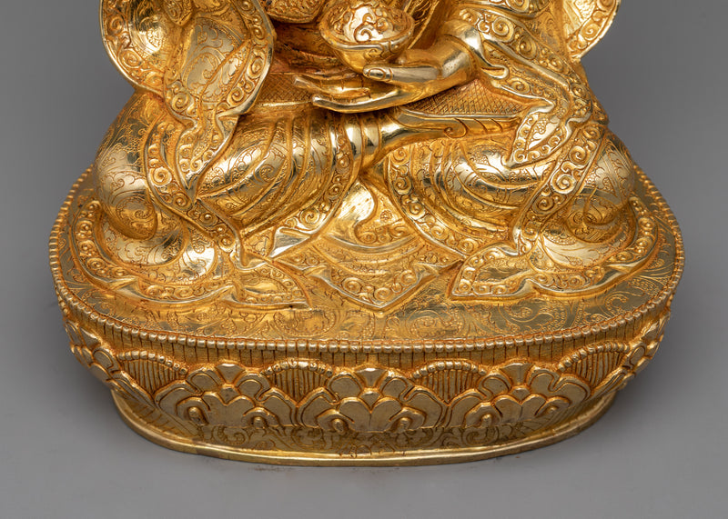 Guru Rinpoche 38cm Statue | Master of Himalayan Wisdom