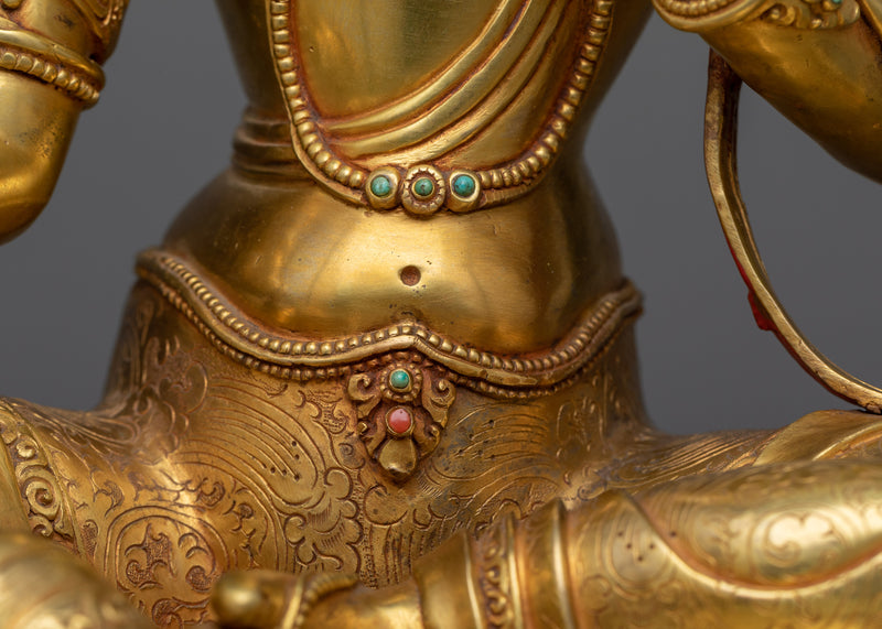 The Venustus Green Tara Statue | Experience Divine Feminine Grace