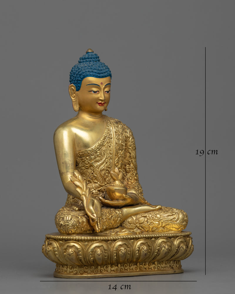 Sangye Menla Sculpture | Invoke Healing Energies of Medicine Buddha