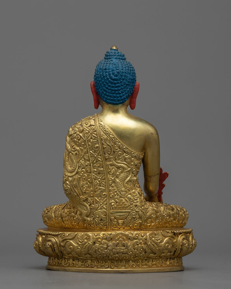 Sangye Menla Sculpture | Invoke Healing Energies of Medicine Buddha