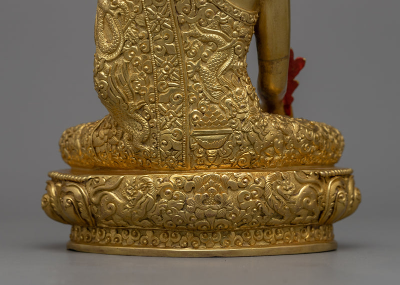 Sangye Menla Sculpture | Invoke Healing Energies of Medicine Buddha