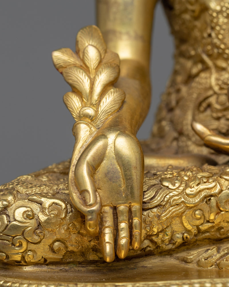 Sangye Menla Sculpture | Invoke Healing Energies of Medicine Buddha