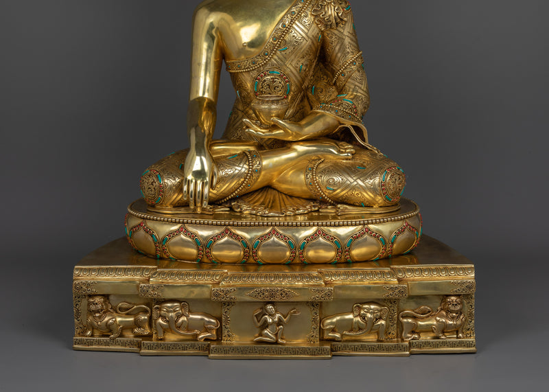 Shakya Thubpa Statue | Shakyamuni Buddha Masterpiece of Serenity and Enlightenment