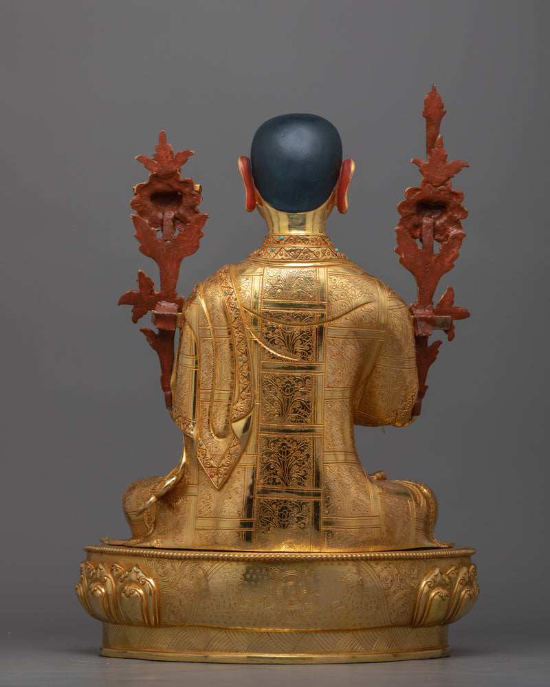 The Enlightened Je Lama Tsongkhapa Statue | Inspiring Serenity and Wisdom