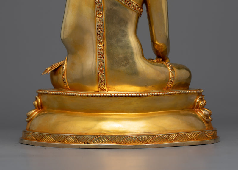 Namo Budha Shakyamuni Statue | Divine Reverence and Spiritual Serenity