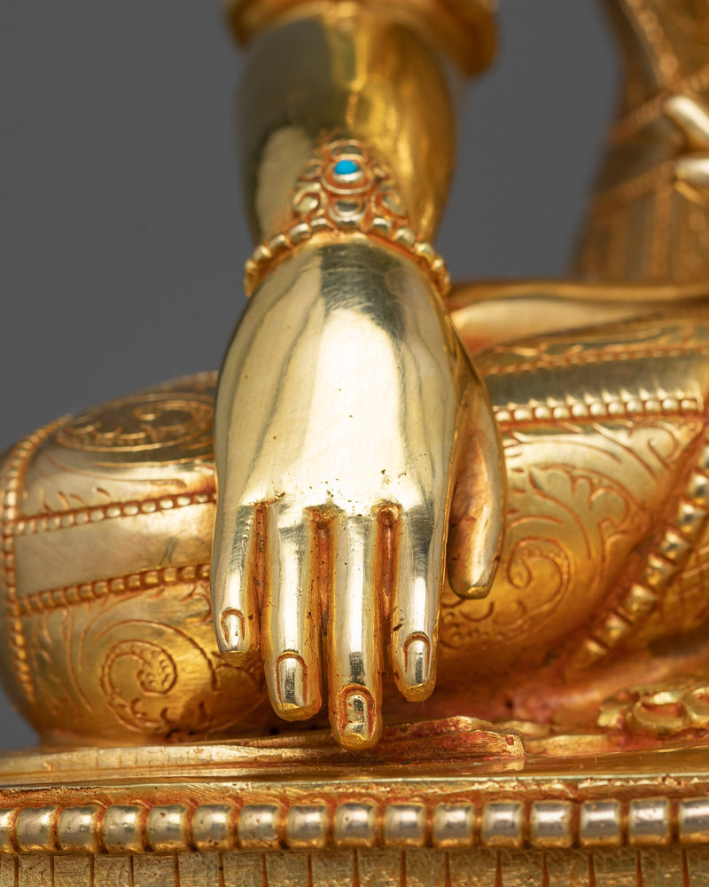 Circlet Shakyamuni Buddha Statue | Icon of Transcendent Wisdom