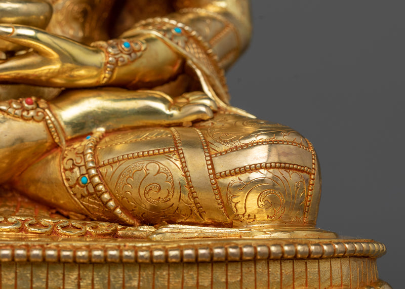 Circlet Shakyamuni Buddha Statue | Icon of Transcendent Wisdom