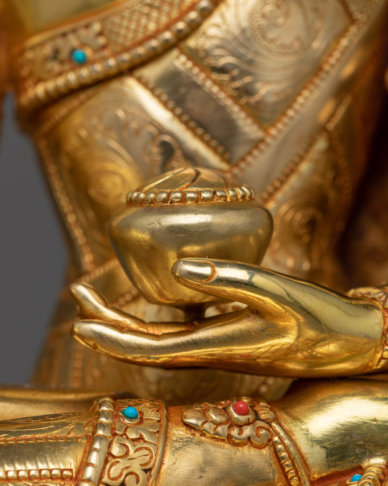 Circlet Shakyamuni Buddha Statue | Icon of Transcendent Wisdom