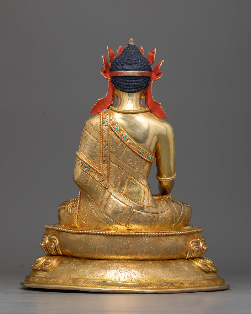 Circlet Shakyamuni Buddha Statue | Icon of Transcendent Wisdom