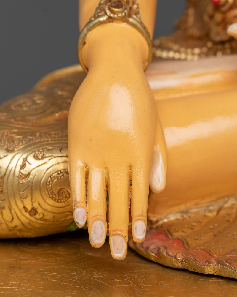 Coronet Shakyamuni Buddha Statue | Epitome of Spiritual Majesty