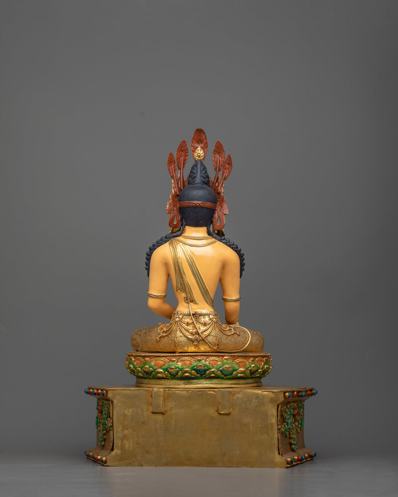 Coronet Shakyamuni Buddha Statue | Epitome of Spiritual Majesty