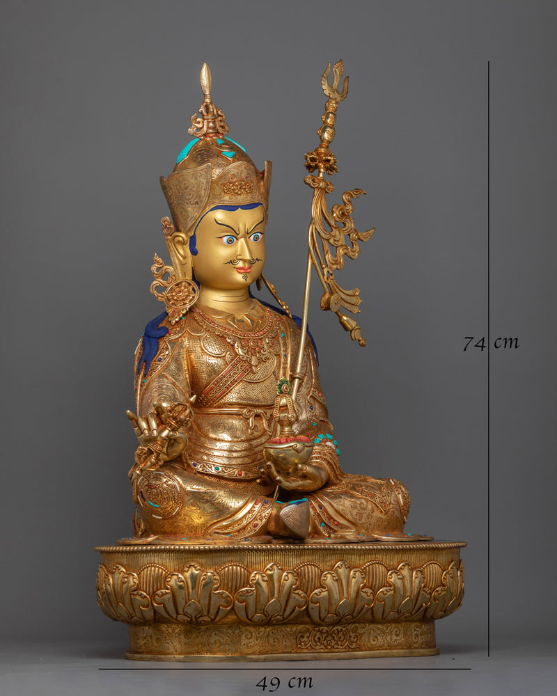 Guru Pema Jungne Statue | Manifestation of Enlightened Activity