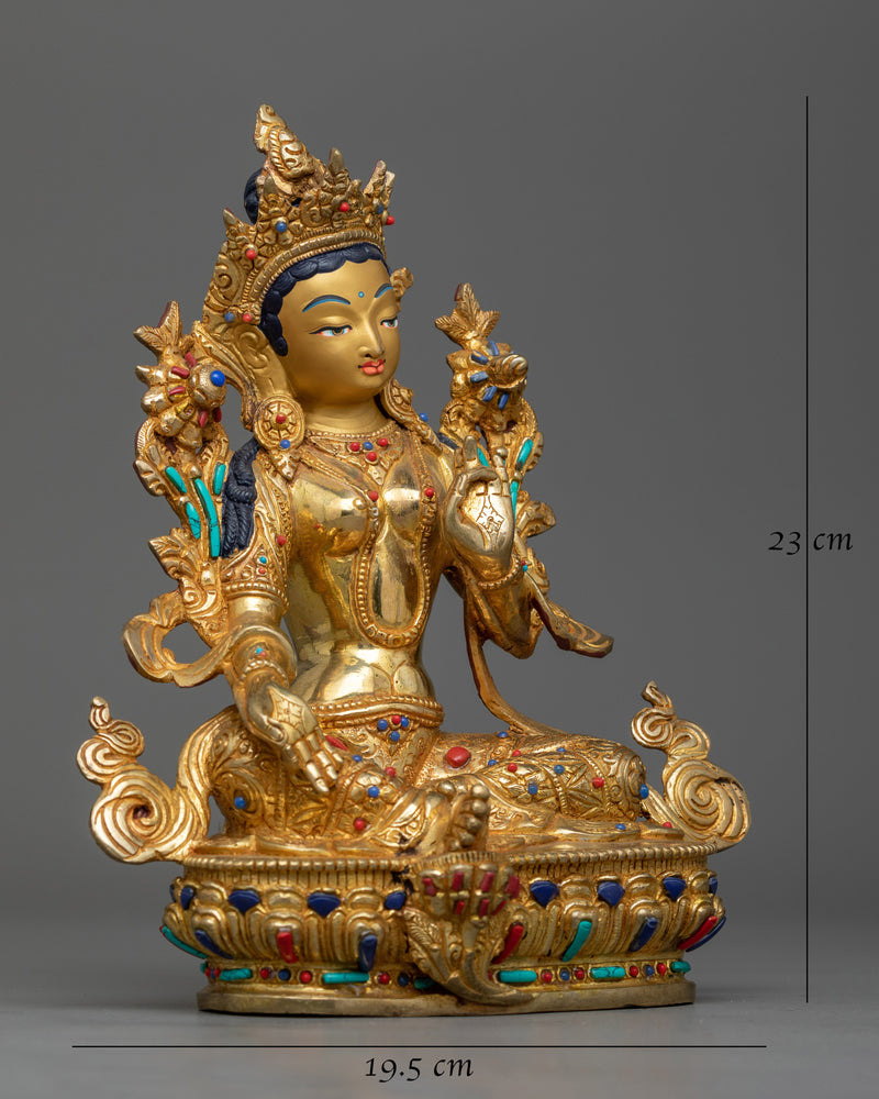 bodhisattva-green-tara-statuette