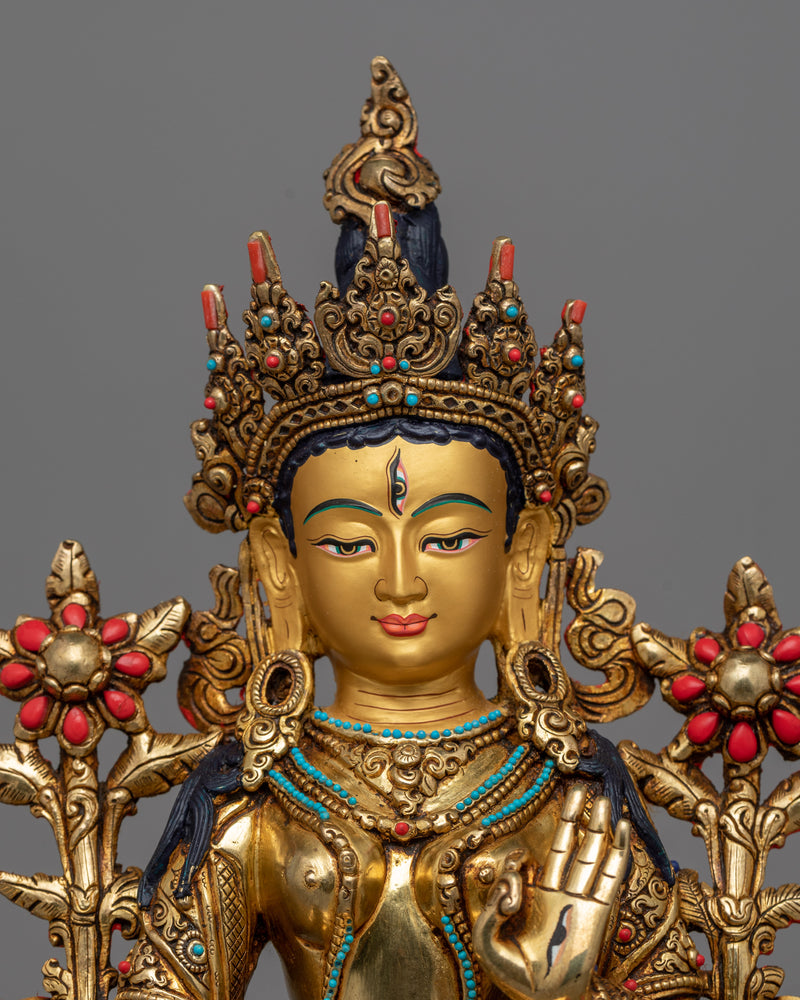 tara-with-seven-eyes sculpture