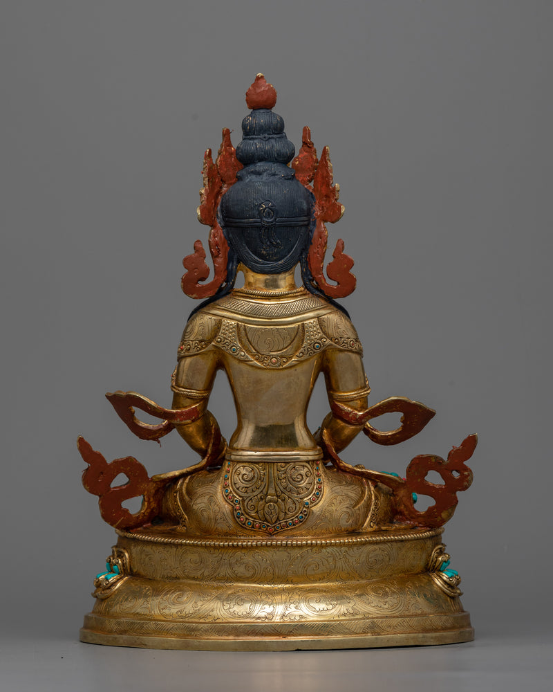 Longevity Bodhisattva Amitayus Statue | Emblem of Infinite Life