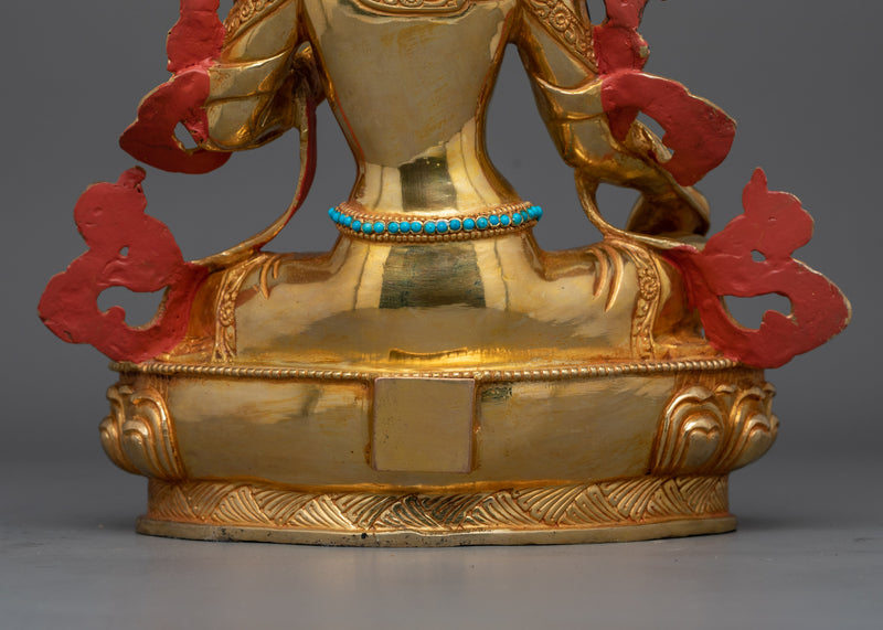 The Syama Tara Statue | Divine Embodiment of Wisdom and Protection