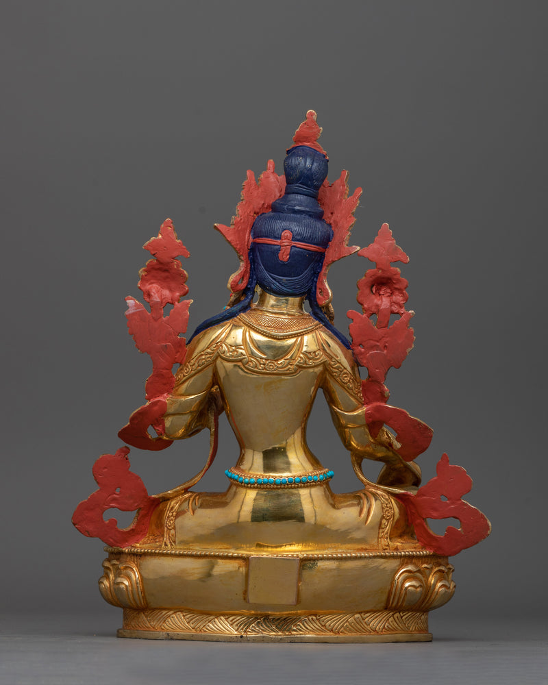 The Syama Tara Statue | Divine Embodiment of Wisdom and Protection