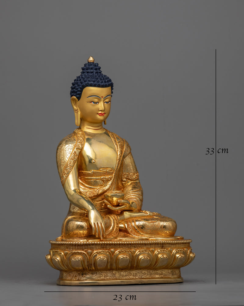 The Awakened Shakyamuni buddha | Symbol of Enlightenment and Spiritual Evolution