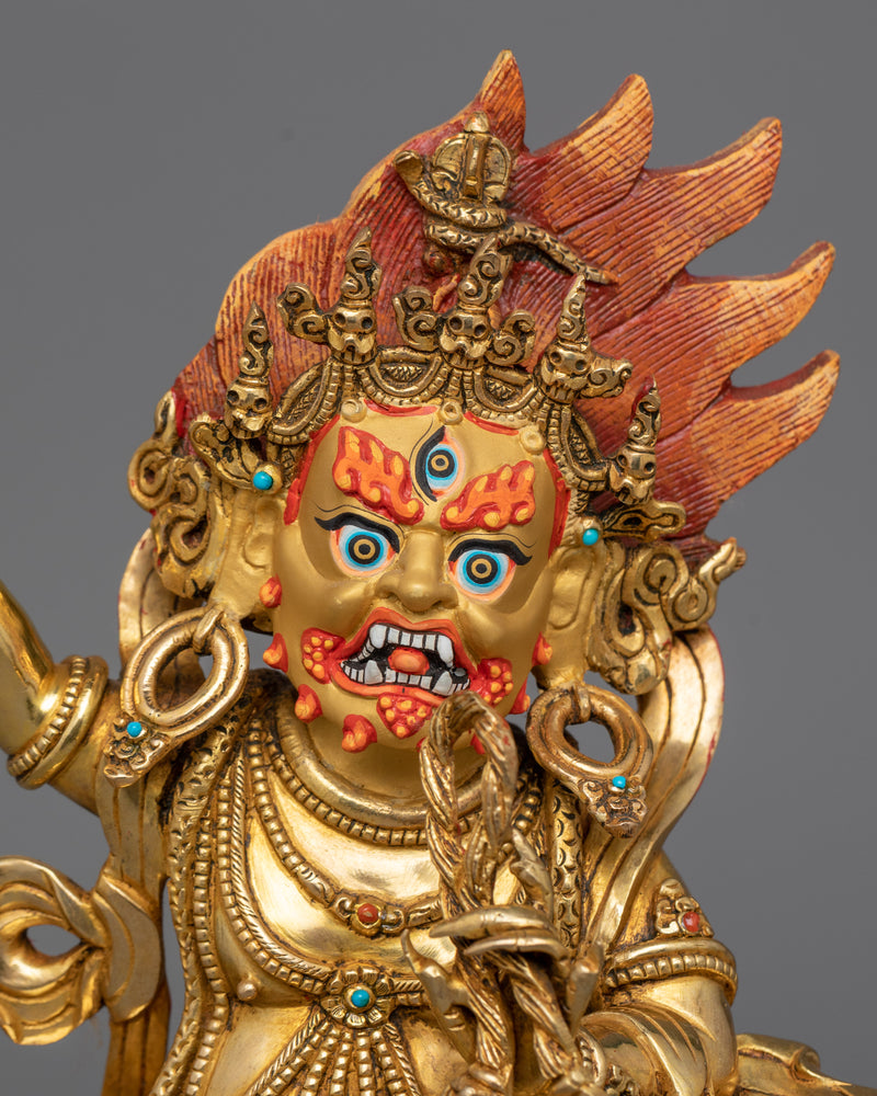 Heruka Vajrapani Statue | Manifestation of Fearlessness and Spiritual Power