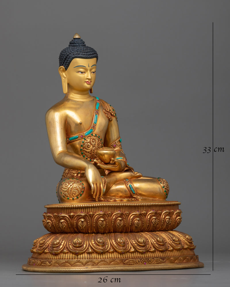 Awakened Buddha Shakyamuni Statue | Symbol of Enlightenment and Compassion