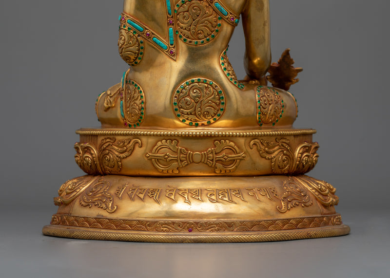 Bhaiṣajyaguru Statue | Medicine Buddha Healing Radiance and Divine Grace