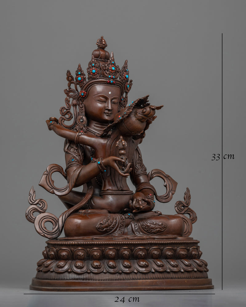 Vajrasattva with His Consort Statue | Purify Your Mind and Spirit