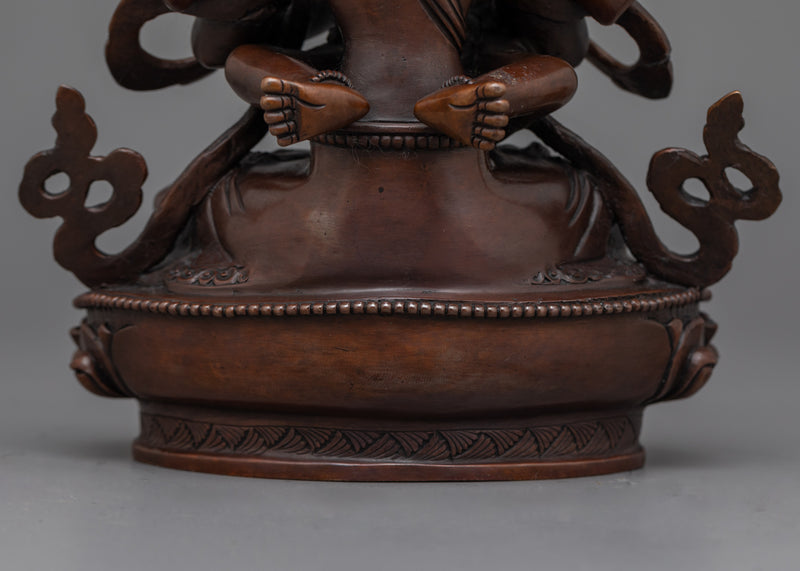 Chenrezig Yab-Yum Statue | Embrace Compassion and Harmony