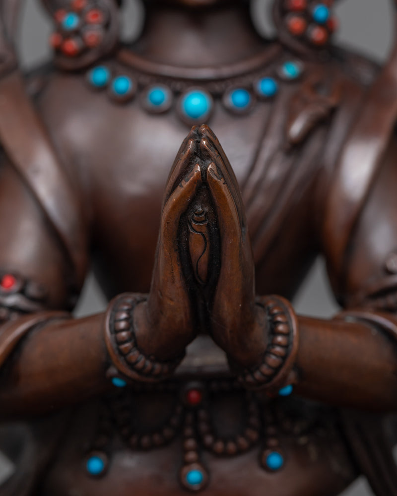 Chenrezig Yab-Yum Statue | Embrace Compassion and Harmony