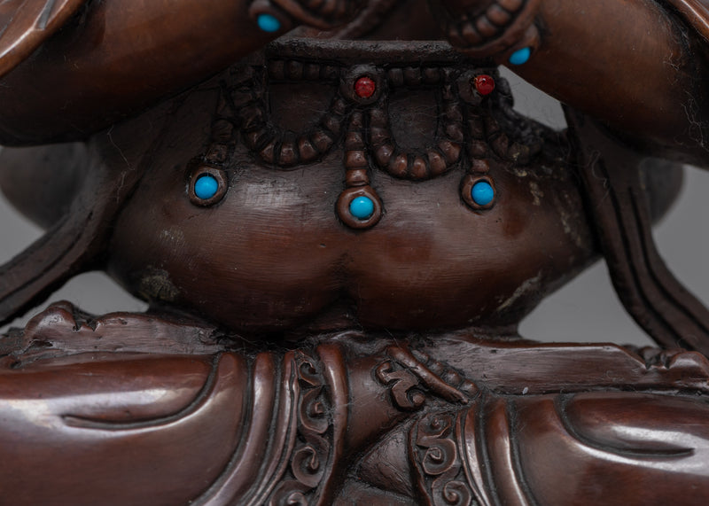 Chenrezig Yab-Yum Statue | Embrace Compassion and Harmony